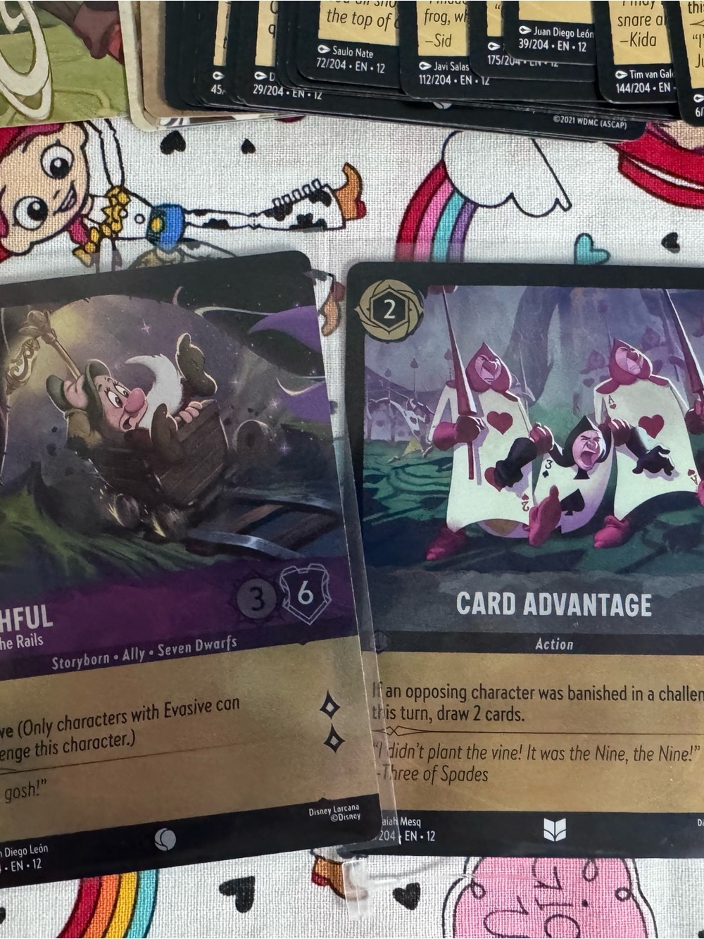 Disney Lorcana Wilds Unknown Bulk Lot - Picture 2 of 4